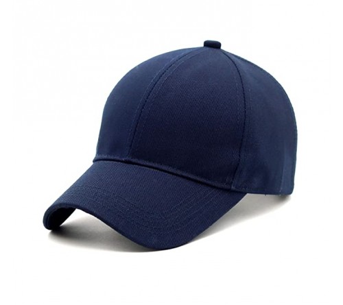 Navy Blue Cotton Cap